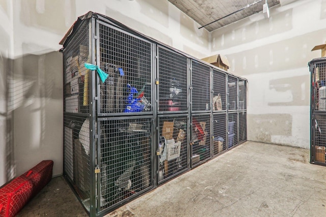 view of storage