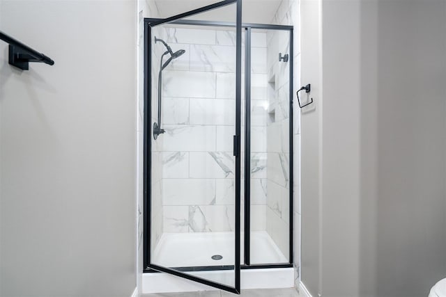1172 Hershey Rd, Normal, IL 61761 - bathroom featuring a shower stall