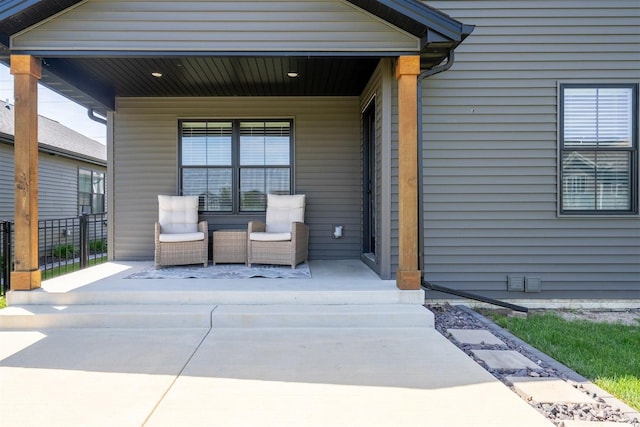 1172 Hershey Rd, Normal, IL 61761 - view of patio with a porch
