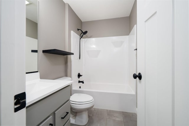1172 Hershey Rd, Normal, IL 61761 - full bathroom featuring toilet, vanity, and  shower combination