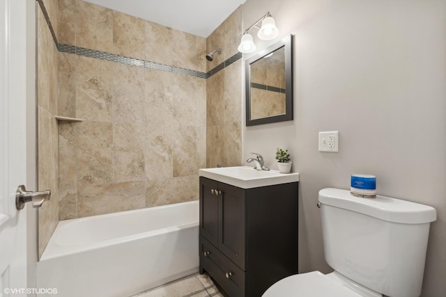 7337 N Mcvicker Ave, Chicago, IL 60646 - full bath with toilet,  shower combination, and vanity