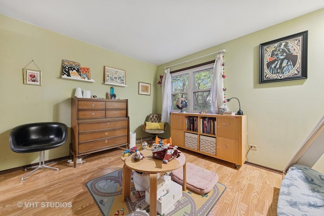 S070 River Ln, Winfield, IL 60190 - sitting room featuring light wood finished floors and baseboards