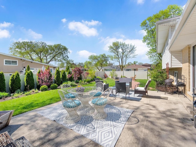 7102 Walden Ln, Darien, IL 60561 - view of patio featuring outdoor dining space