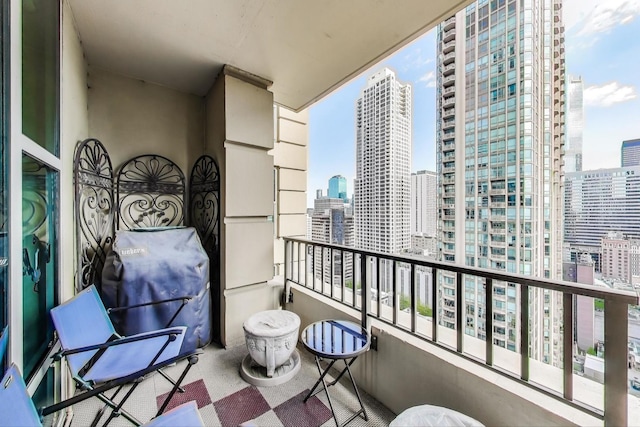 25 E Superior St Unit 2501, Chicago, IL 60611 - balcony featuring a view of skyline