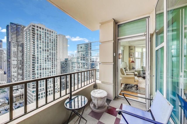 25 E Superior St Unit 2501, Chicago, IL 60611 - balcony with a view of skyline