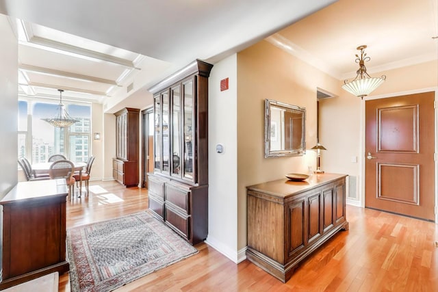 25 E Superior St Unit 2501, Chicago, IL 60611 - foyer with light wood finished floors and baseboards