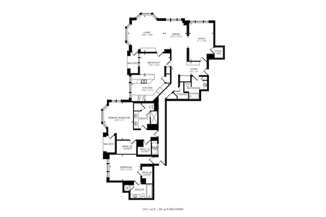 25 E Superior St Unit 2501, Chicago, IL 60611 - home floor plan