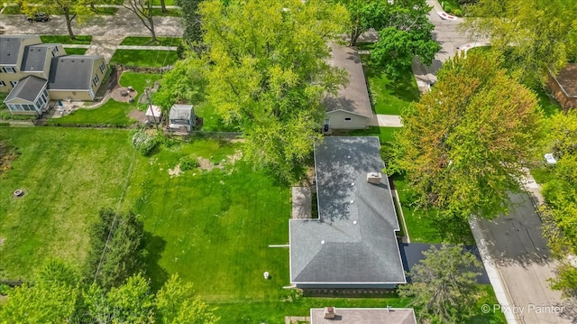 drone / aerial view