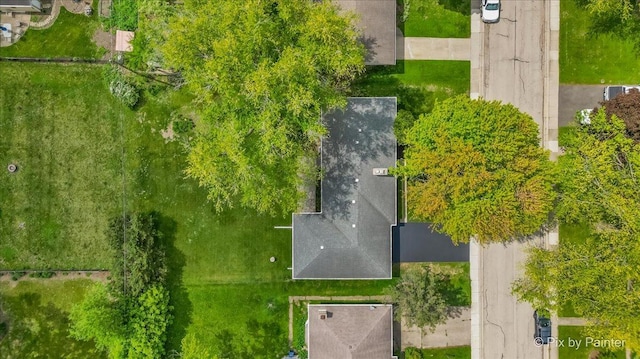 drone / aerial view
