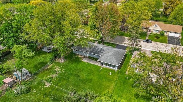 view of subject property