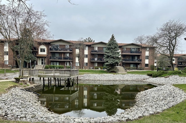 view of property's community