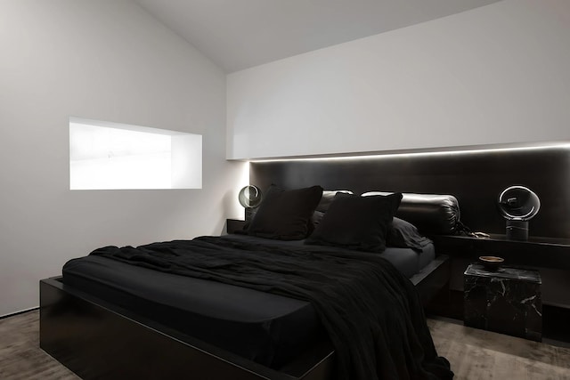 3845 S Winchester Ave, Chicago, IL 60609 - bedroom with vaulted ceiling and wood finished floors