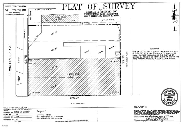 3845 S Winchester Ave, Chicago, IL 60609 - home floor plan