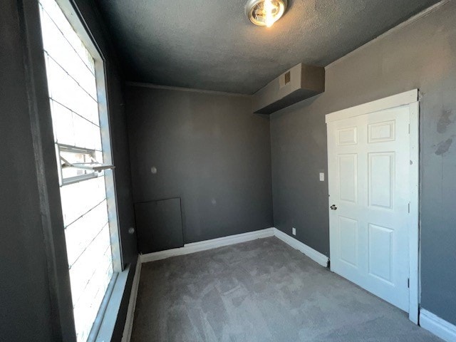 12256 S Union Ave, Chicago, IL 60628 - carpeted spare room featuring a textured ceiling and baseboards