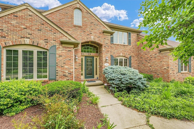 4410 Southford Trace Dr, Champaign, IL 61822 - view of front facade with brick siding