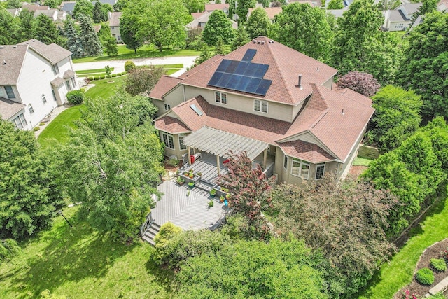4410 Southford Trace Dr, Champaign, IL 61822 - aerial view of property and surrounding area