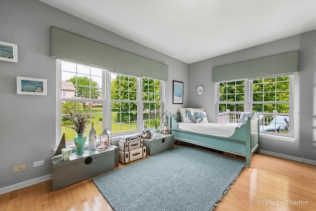 9 Laurel Valley Ct, Lake In The Hills, IL 60156 - bedroom featuring multiple windows and wood finished floors