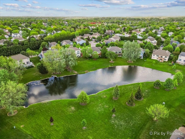 9 Laurel Valley Ct, Lake In The Hills, IL 60156 - aerial view of residential area featuring a nearby body of water