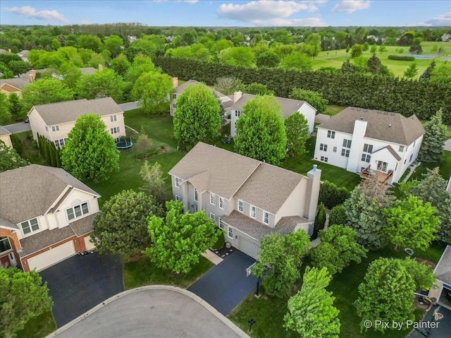 9 Laurel Valley Ct, Lake In The Hills, IL 60156 - aerial perspective of suburban area