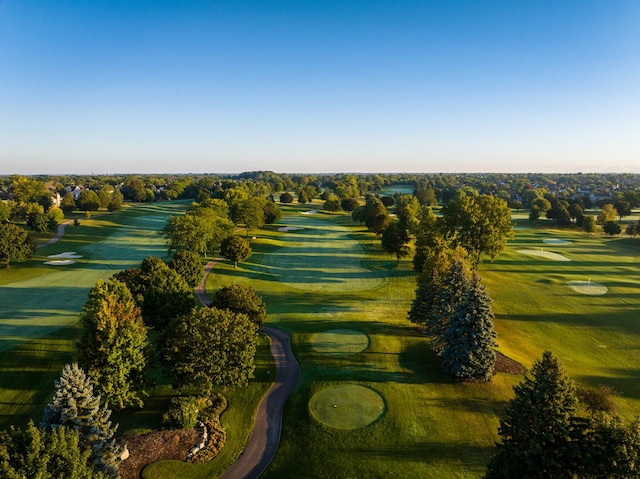 9 Laurel Valley Ct, Lake In The Hills, IL 60156 - aerial overview of property's location with a local golf course