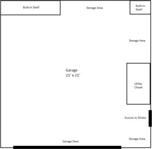 1400 Carleton Ave, Naperville, IL 60565 - floor plan / room layout