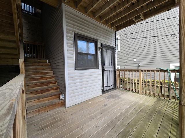 6137 S Kimbark Ave Unit 1, Chicago, IL 60637 - view of deck
