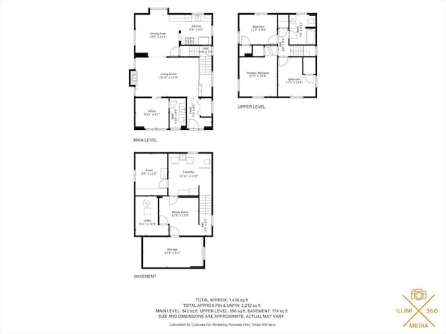606 S Cedar St, Urbana, IL 61801 - property floor plan
