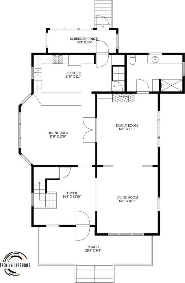 201 E Court St, Paris, IL 61944 - property floor plan
