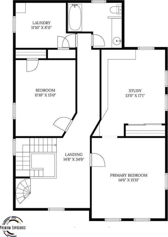 201 E Court St, Paris, IL 61944 - floor plan / room layout