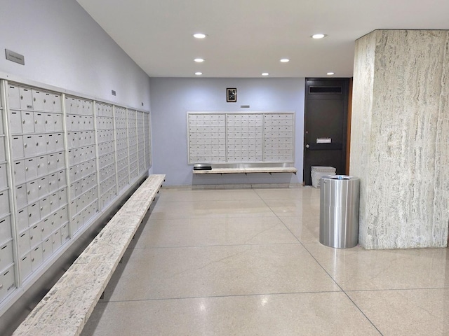 4800 S Chicago Beach Dr Unit 1211N, Chicago, IL 60615 - view of property's community with mail area and recessed lighting