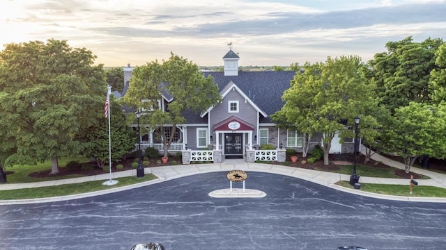 141 Bluegrass Pkwy, Oswego, IL 60543 - view of front of property with french doors
