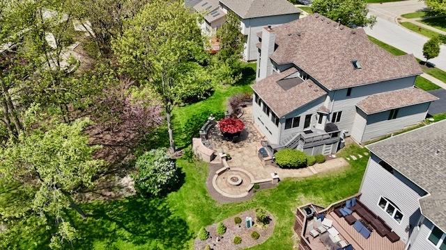 2653 Clara Ave, Aurora, IL 60502 - aerial perspective of suburban area