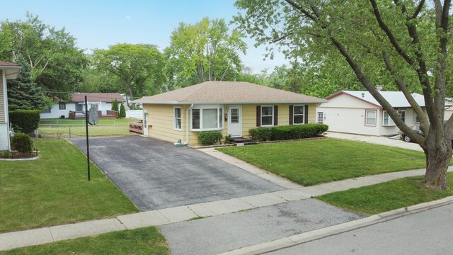 1724 Sycamore Ave, Hanover Park, IL 60133 - view of front of property featuring asphalt driveway