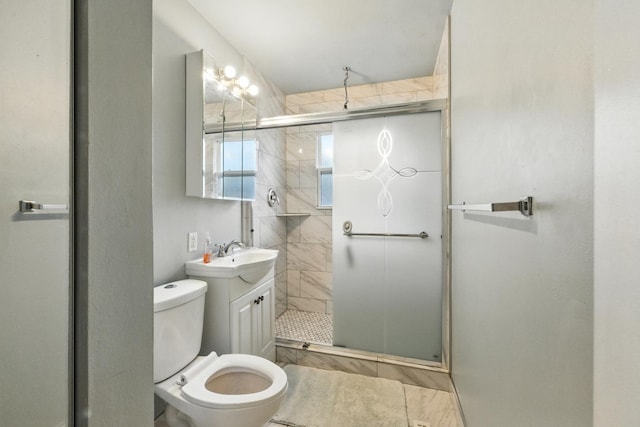 1724 Sycamore Ave, Hanover Park, IL 60133 - bathroom with a shower stall and vanity