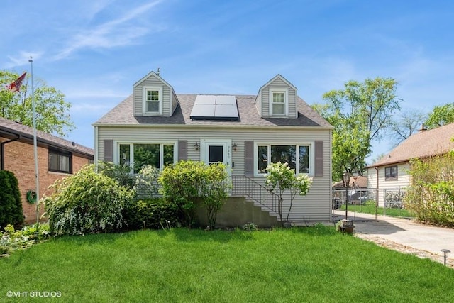 9230 S Saint Louis Ave, Evergreen Park, IL 60805 - cape cod house with solar panels