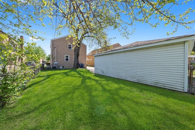 9656 S Utica Ave, Evergreen Park, IL 60805 - view of yard