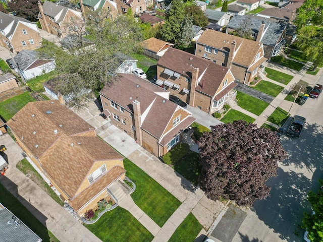 9656 S Utica Ave, Evergreen Park, IL 60805 - aerial overview of property's location with nearby suburban area