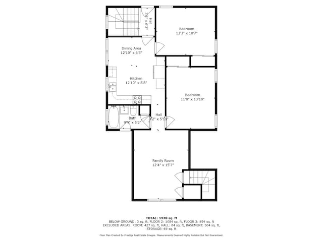 9656 S Utica Ave, Evergreen Park, IL 60805 - room layout