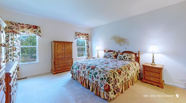 1400 Colchester Ln, Aurora, IL 60505 - bedroom with light colored carpet and baseboards