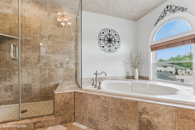 506 Rodney St, Lockport, IL 60441 - bathroom featuring a stall shower and a bath
