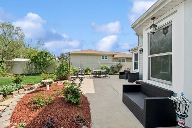 506 Rodney St, Lockport, IL 60441 - view of patio / terrace featuring a fenced backyard