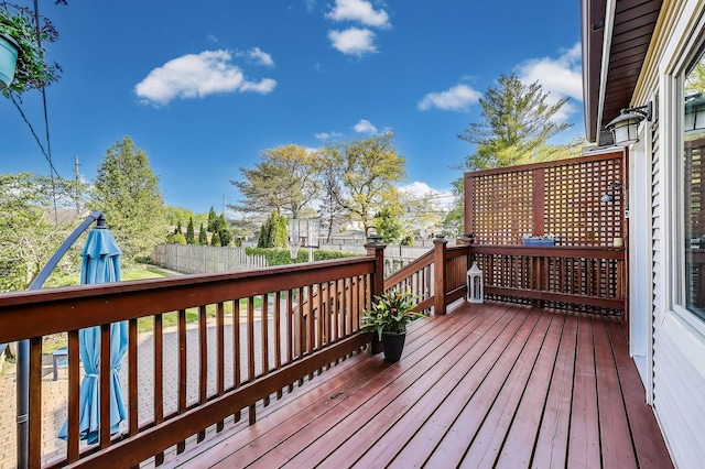 6167 N Naper Ave, Chicago, IL 60631 - view of wooden terrace