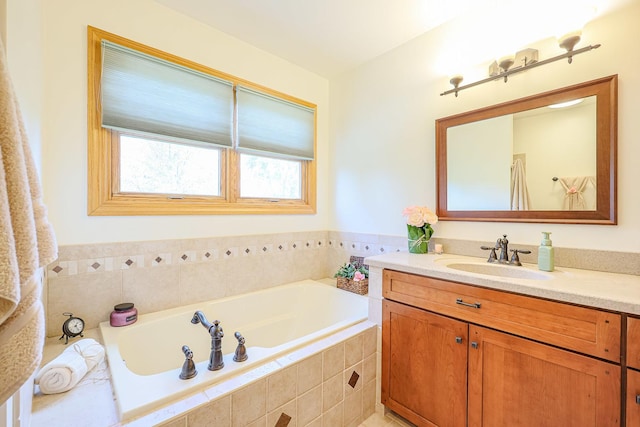 43 Mohawk St, Cary, IL 60013 - full bath with vanity and a bath