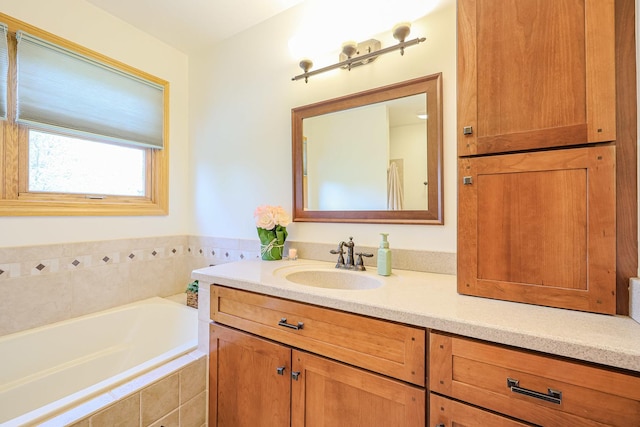 43 Mohawk St, Cary, IL 60013 - full bathroom featuring a bath and vanity