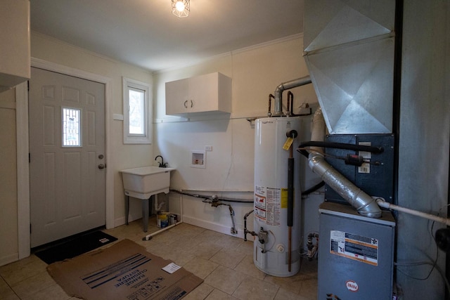 239 Marquette St, Park Forest, IL 60466 - utilities featuring gas water heater and heating unit