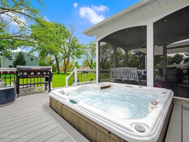 733 S Naperville Rd, Wheaton, IL 60189 - deck with a yard