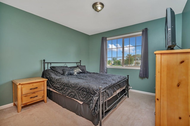 203 Jefferson St, Manteno, IL 60950 - bedroom featuring baseboards and light colored carpet