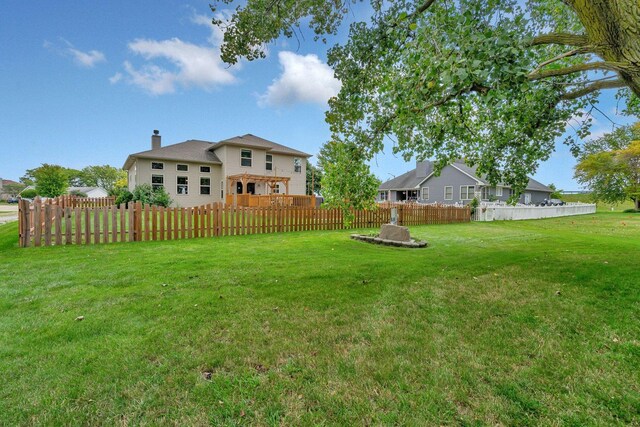 203 Jefferson St, Manteno, IL 60950 - view of yard