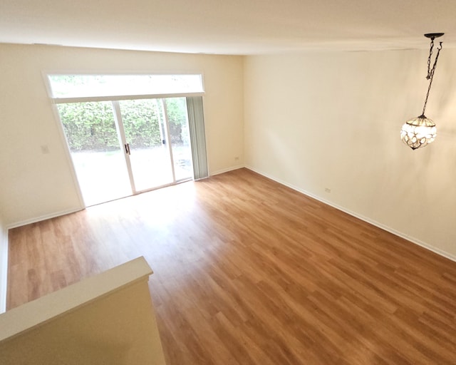 1249 Brookdale Dr Unit 1249, Carpentersville, IL 60110 - empty room with wood finished floors and baseboards