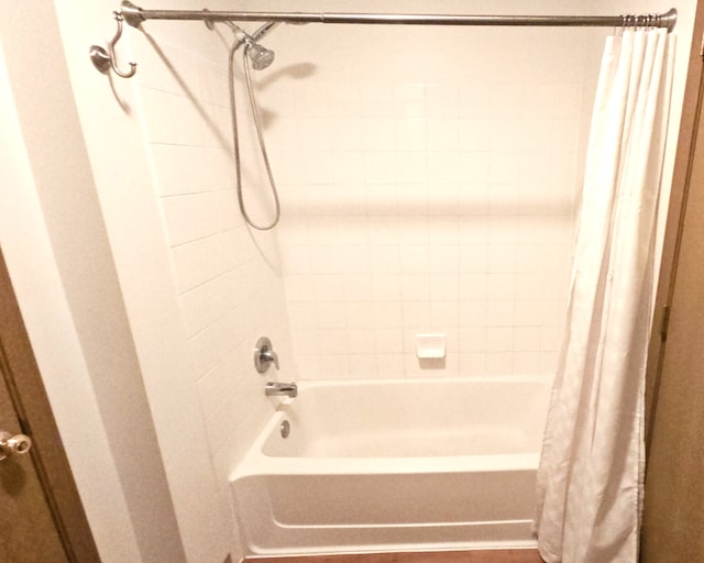 1249 Brookdale Dr Unit 1249, Carpentersville, IL 60110 - bathroom with shower / bath combo with shower curtain
